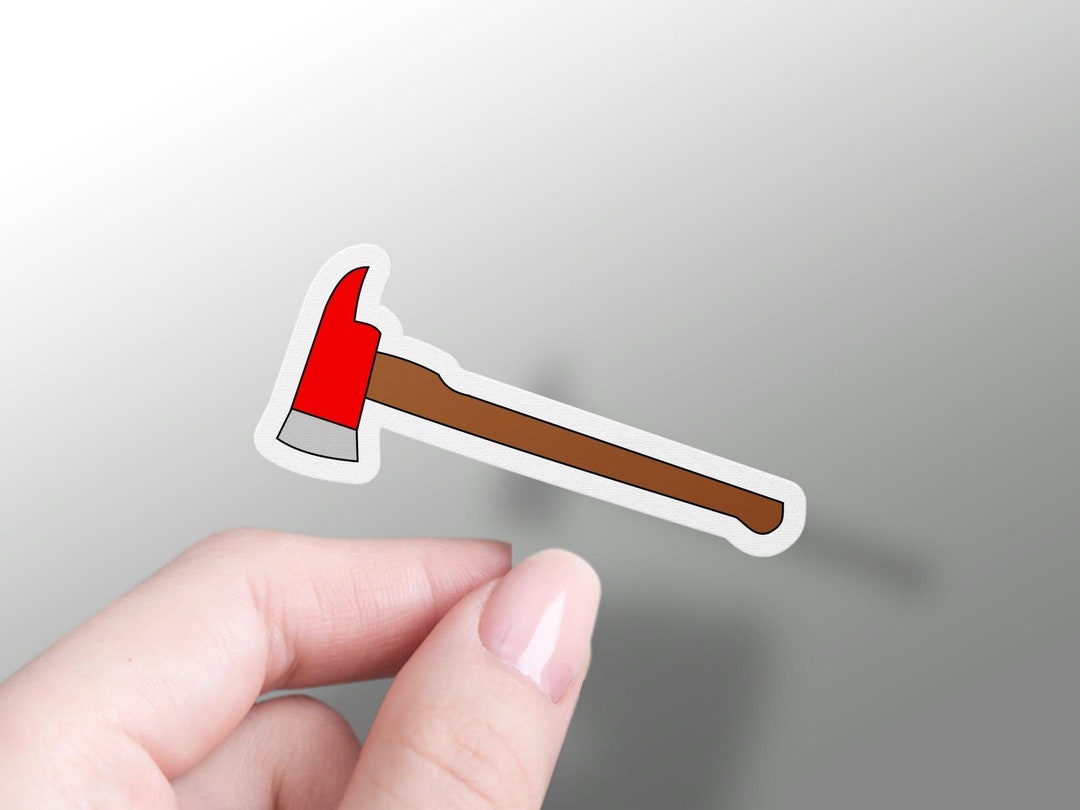 Fire Axe Sticker - Etsy