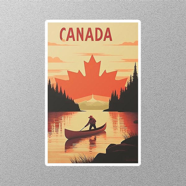 Vintage Canada reissticker