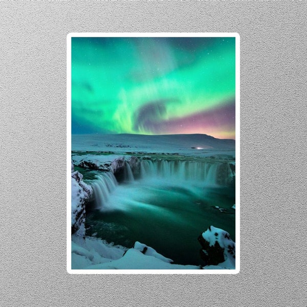 Aurora Borealis Travel Sticker