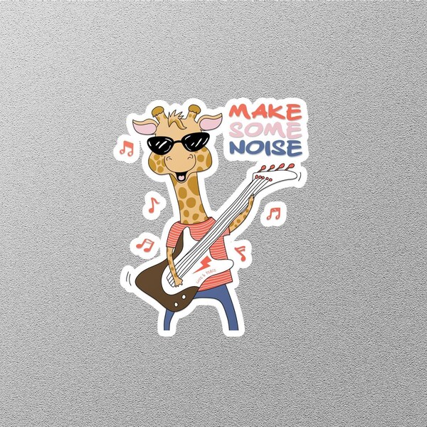 Make Some Noise Sticker