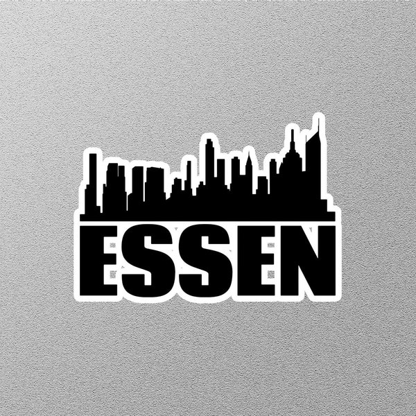 Essen Skyline Sticker
