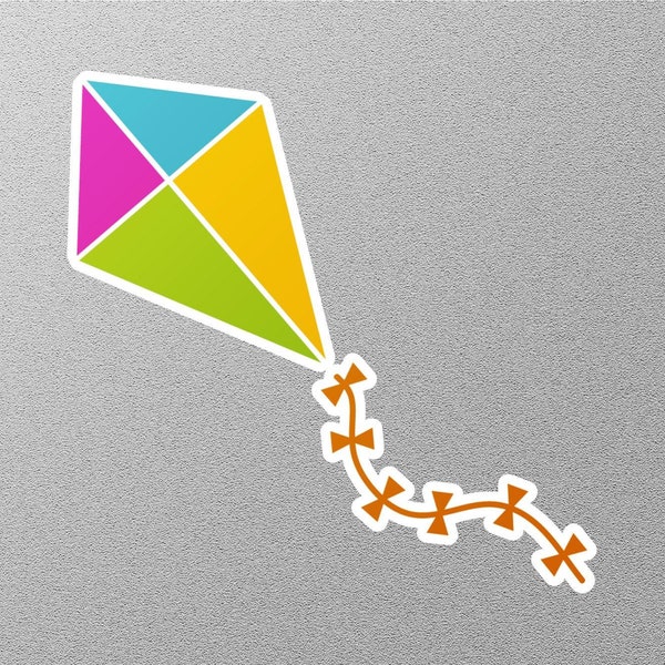 Flying Kite Sticker