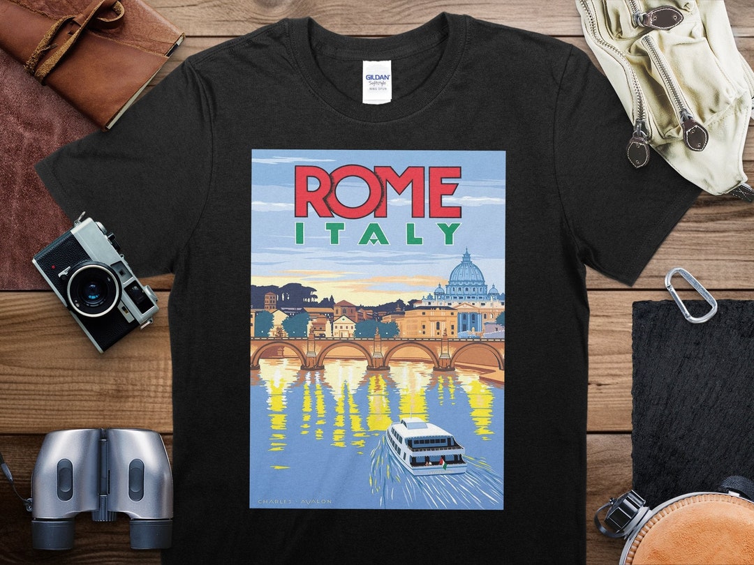 Vintage Rome T-shirt, Rome Travel Shirt - Etsy