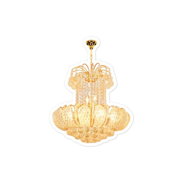 Chandelier Decal Etsy
