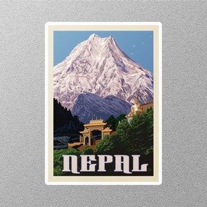 Nepal Sticker - Etsy Hong Kong