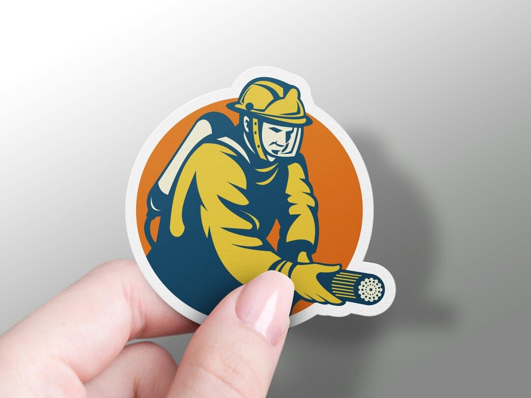Fireman Switch Sticker Firefighter/fireman Sticker - Etsy