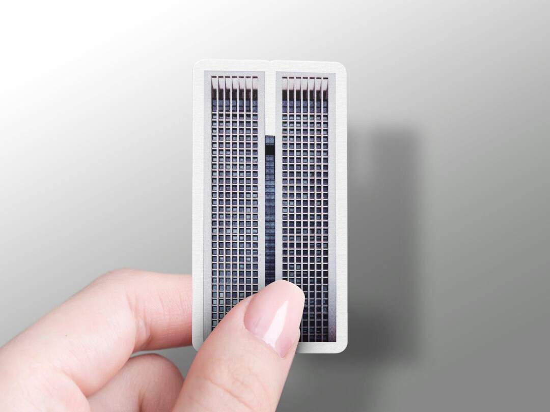 Tall Building Sticker - Etsy