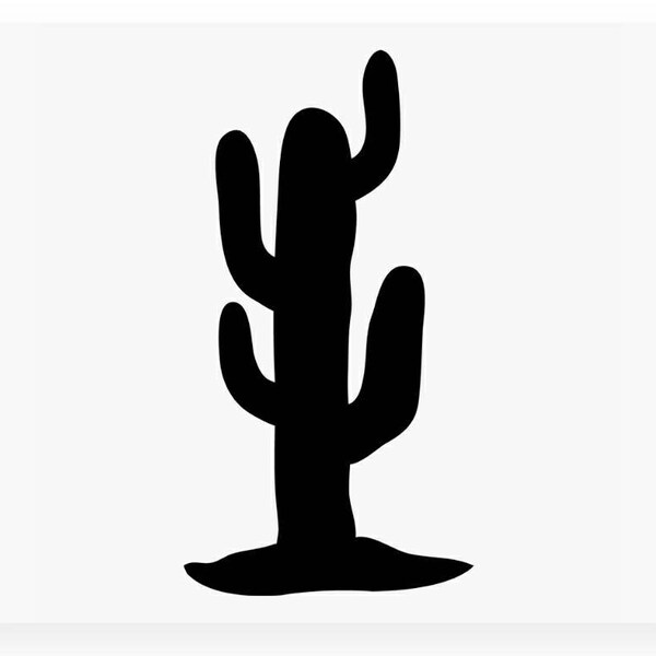 Cactus Decal Etsy