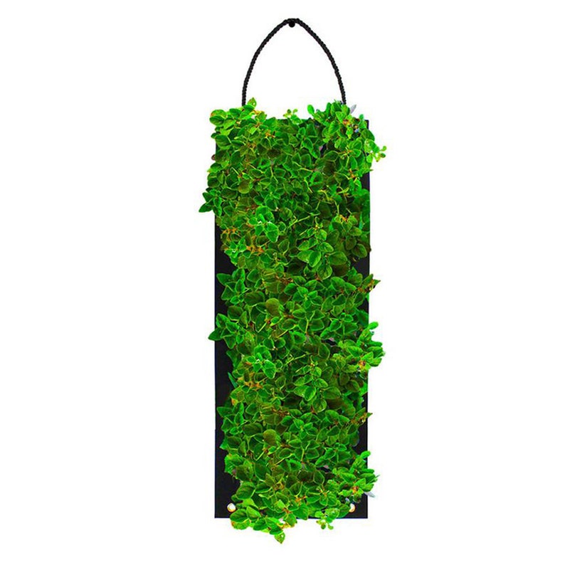 Organic Vertical Hanging Herb Garden Planter Grow Bag Kit W/ Etsy