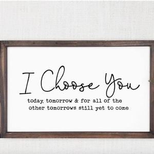 I Choose You