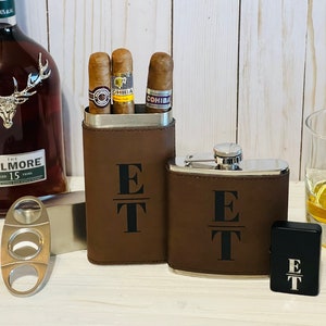 Personalized Cigar Case/Lighter/Flask