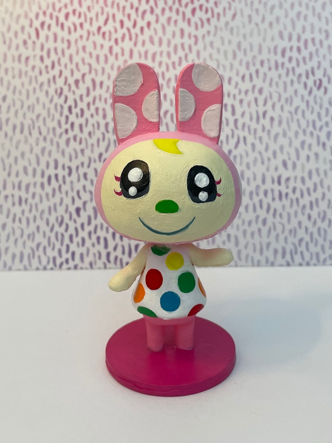 Animal Crossing 3D Printed Chrissy Rabbit Bunny Painted Etsy