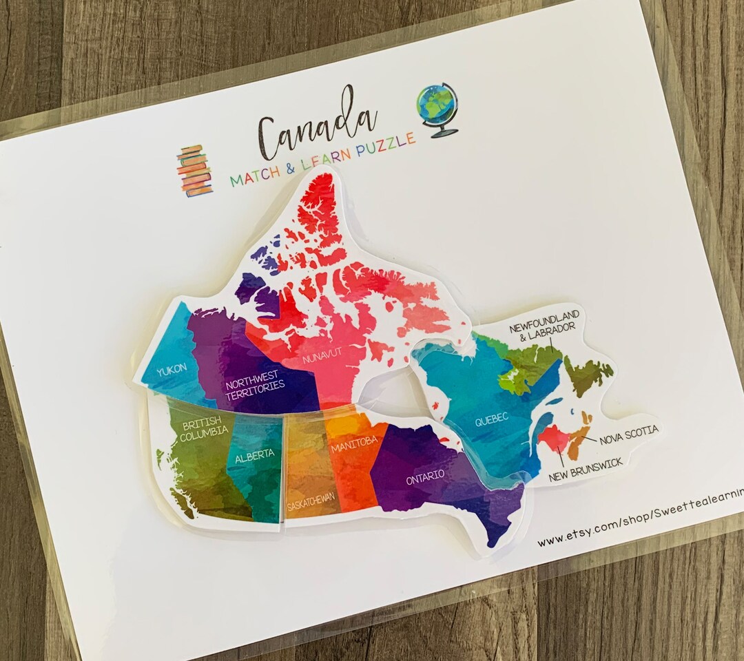 Canada Printable Map Kids Learning - Il 1080xN.2250967672 Bi8o 