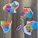 Africa Puzzle Map Kids Printable Learning Worksheet Busy Book Activity ...