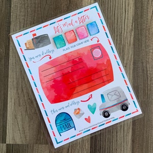 How to Address a Letter Kids Printable Activity - Busy Book Binder ...