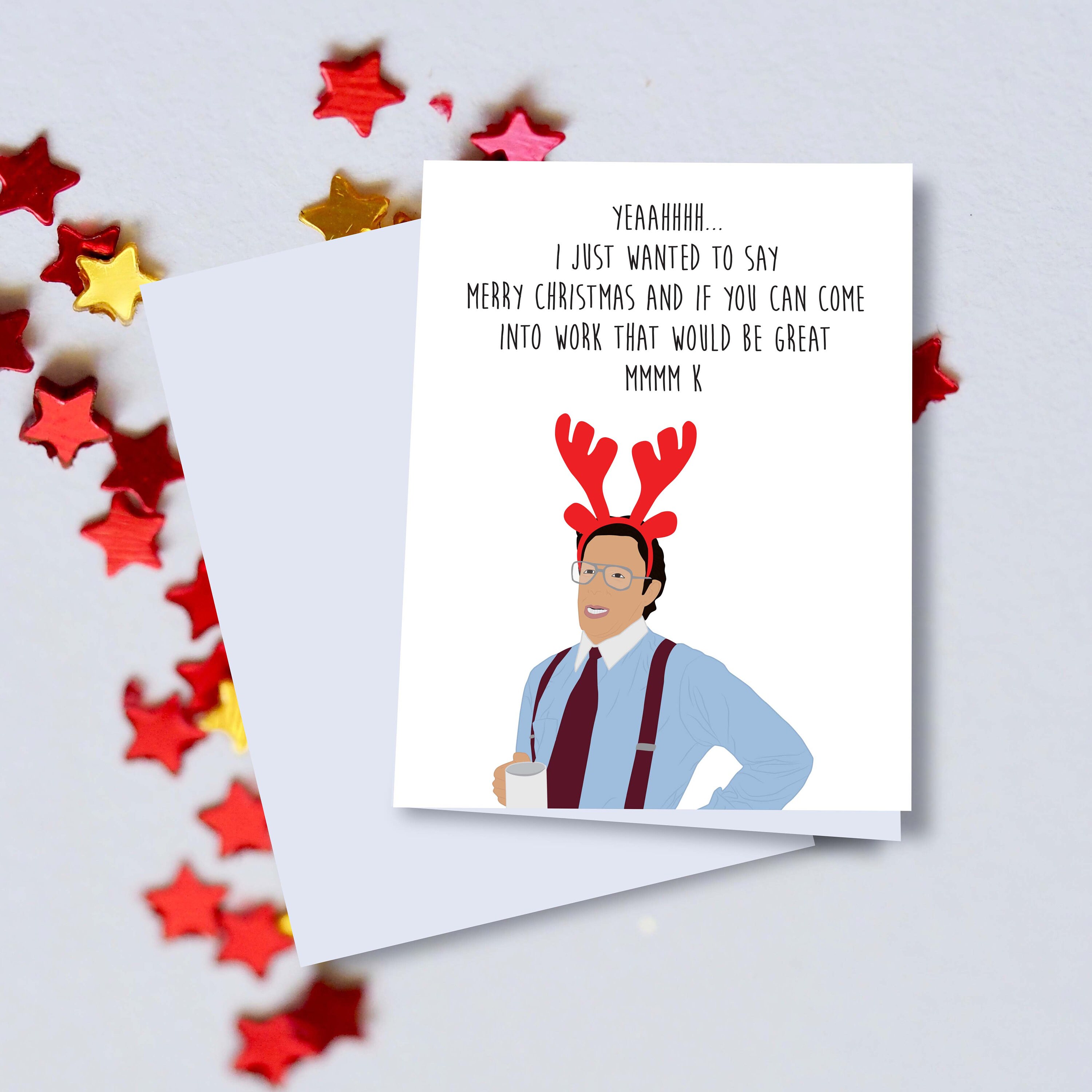 Funny Office Christmas Cards 