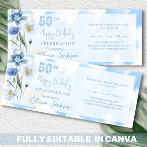 Happy Birthday Gift Certificate Template - Printable Birthday Gift Certificate, Birthday Gift Coupon for girls, Gift Voucher