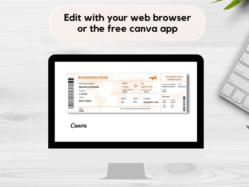Editable Boarding Pass Template - Il 794xN.4713854565 6axl 