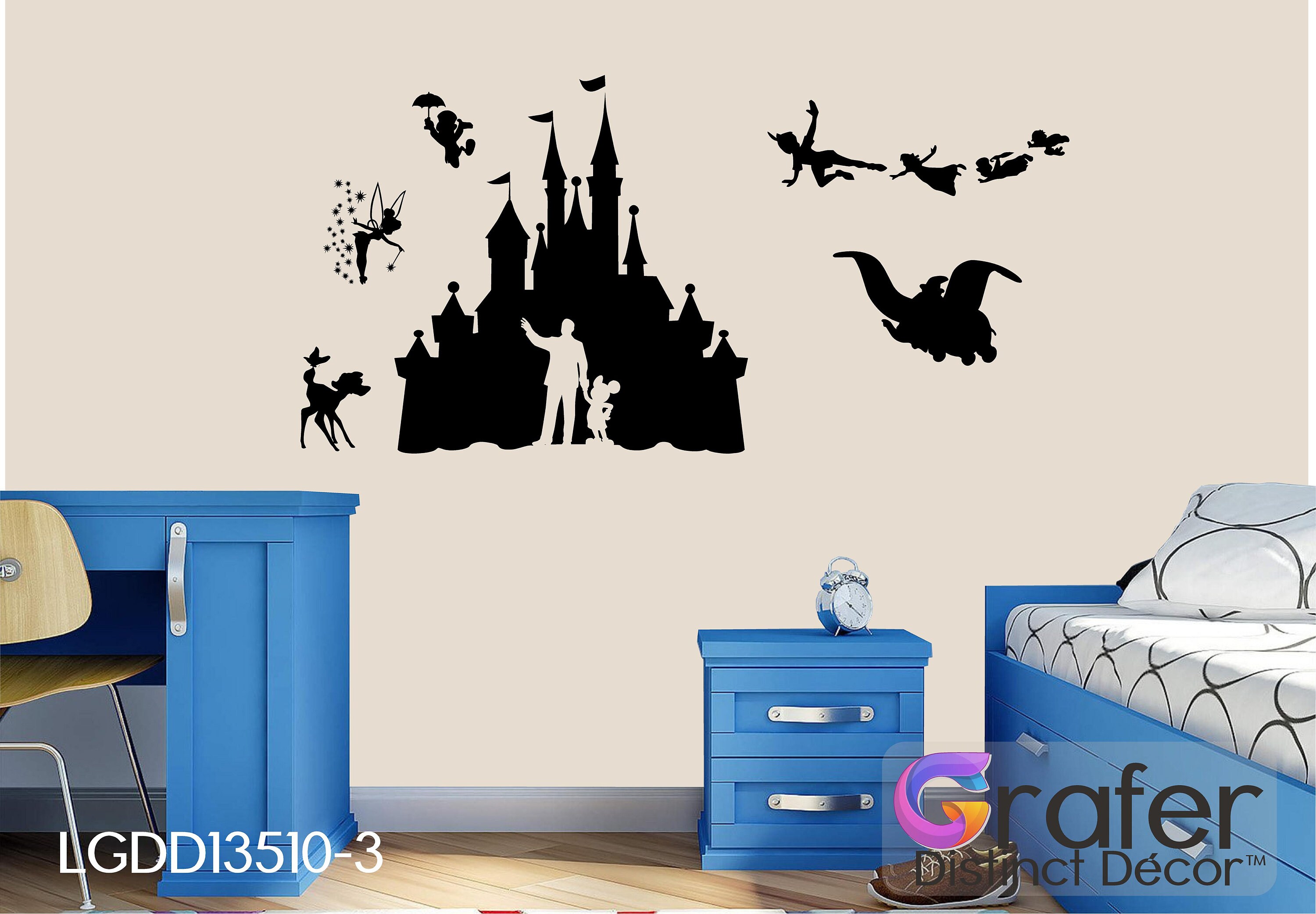 Walt Disney Decal Peter Pan Decal Disney Vinyl Sticker Etsy