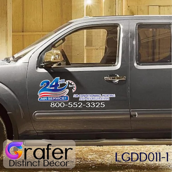 Vehicle Business Decals Etsy