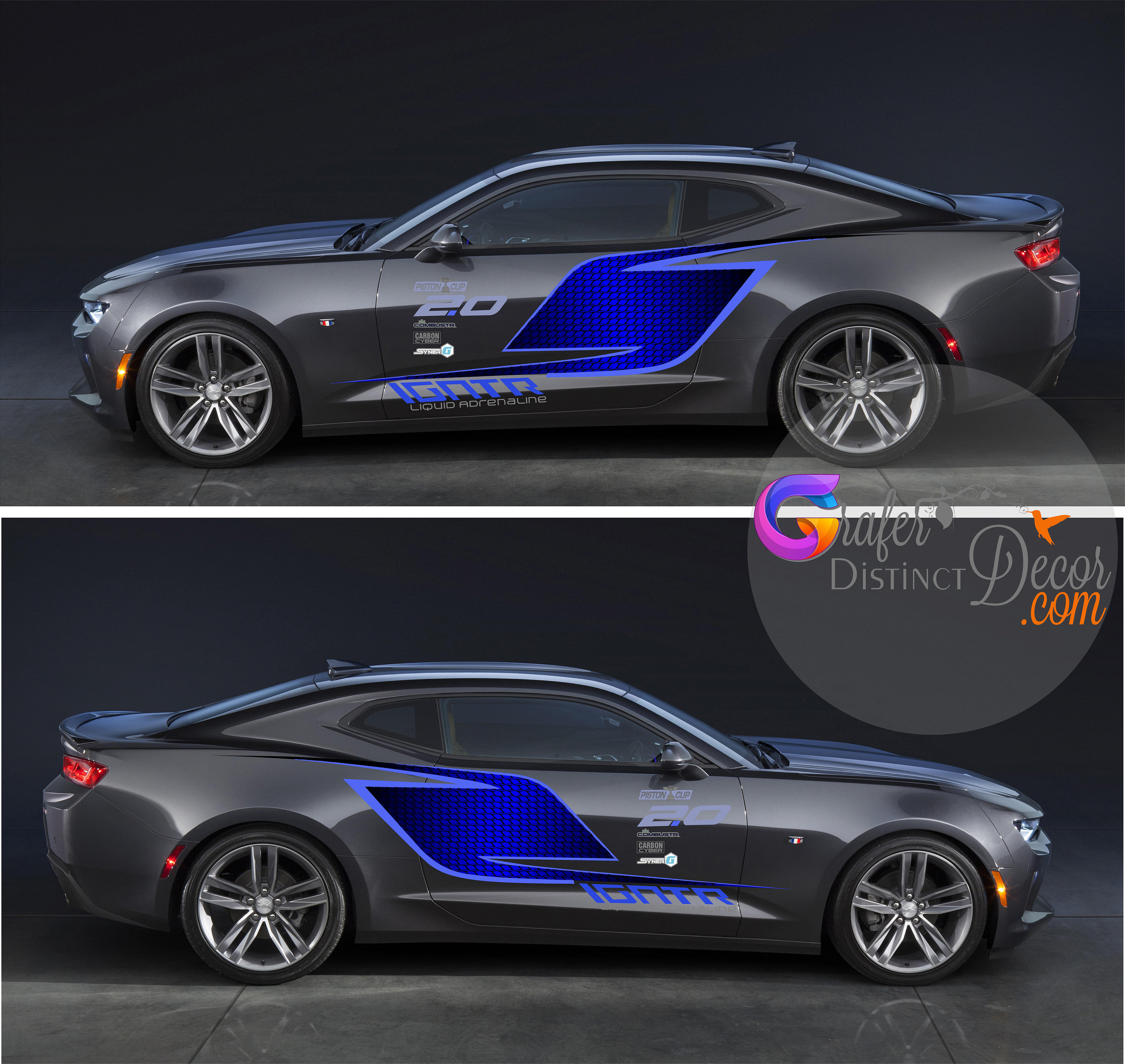 Wrap Vinyl Graphics Lightning Mcqueen Decals Jackson Storm Etsy Canada