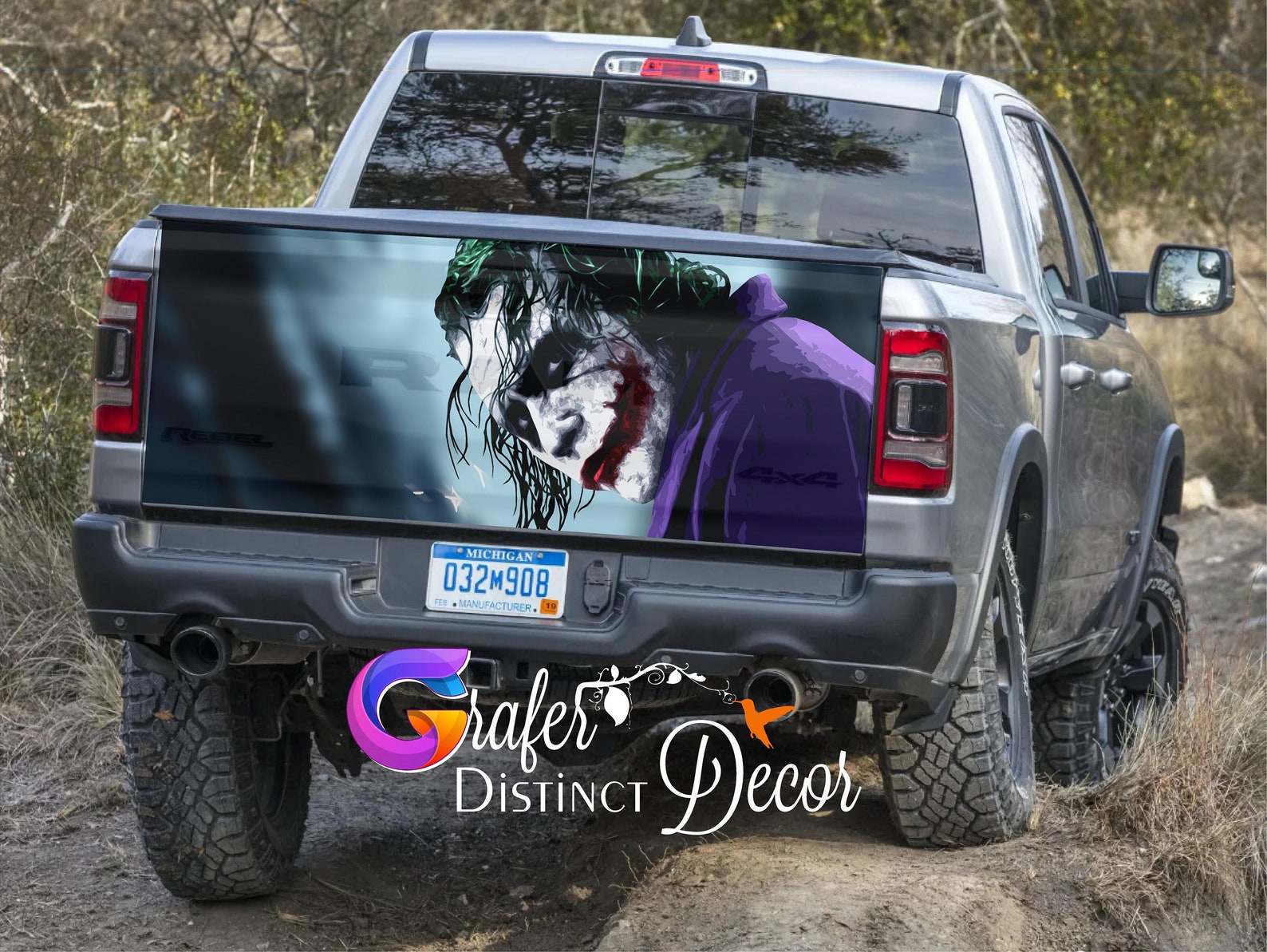 Pickup Truck Tailgate Decal Tailgate Decal Truck Tailgate Etsy