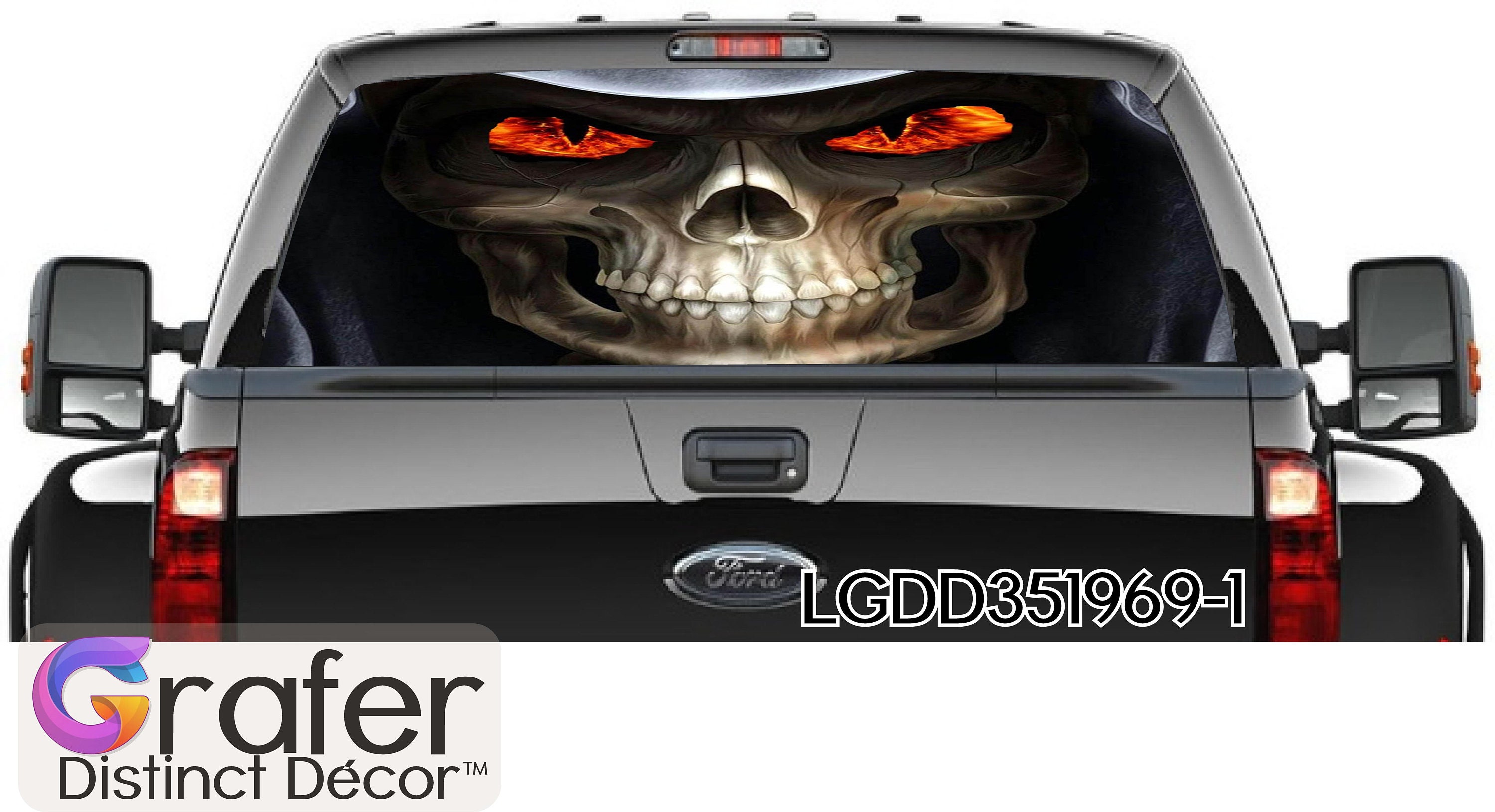 Rear window sale decals for trucks