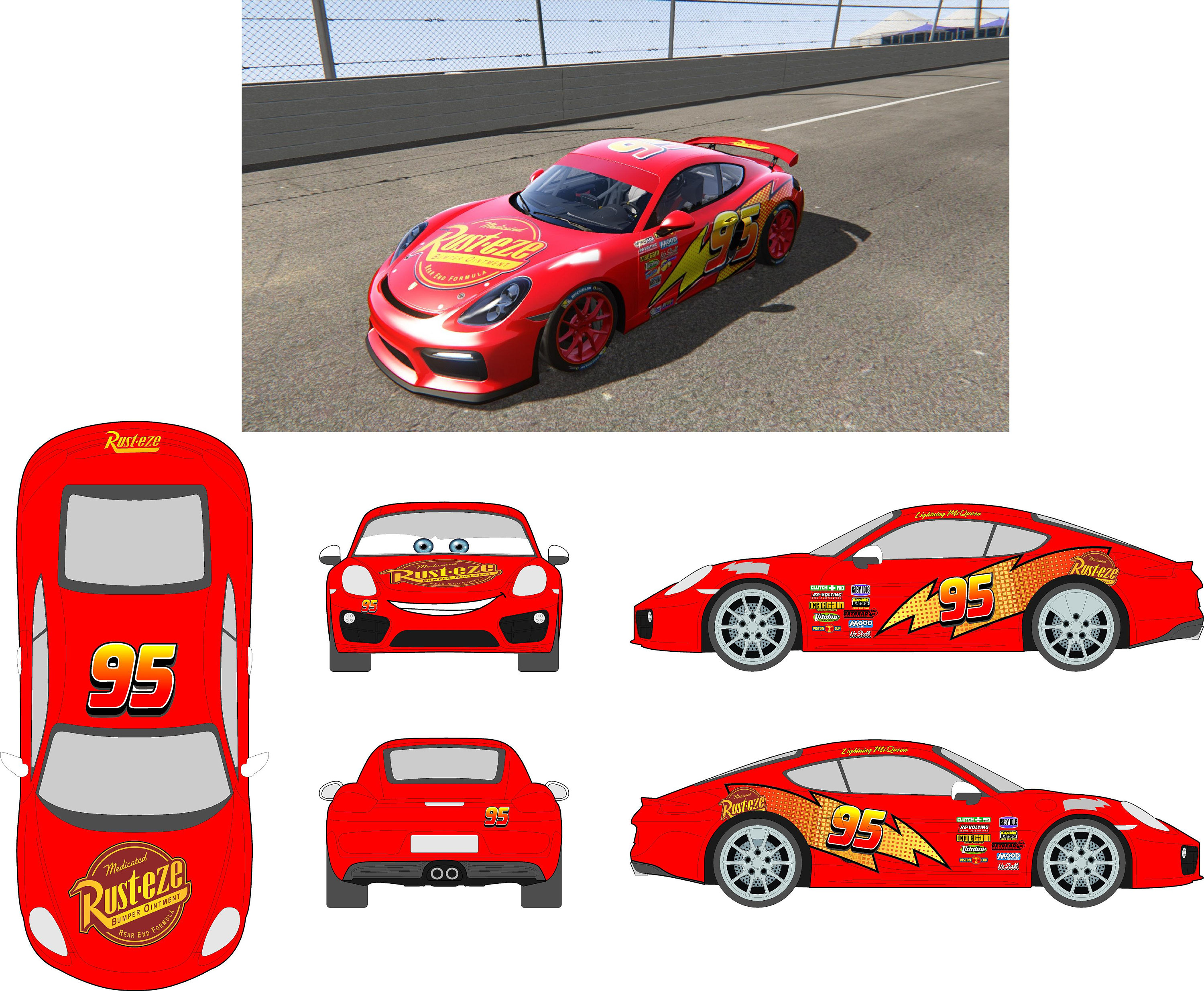 Wrap Vinyl Graphics Lightning Mcqueen Decals Jackson Storm Etsy Canada