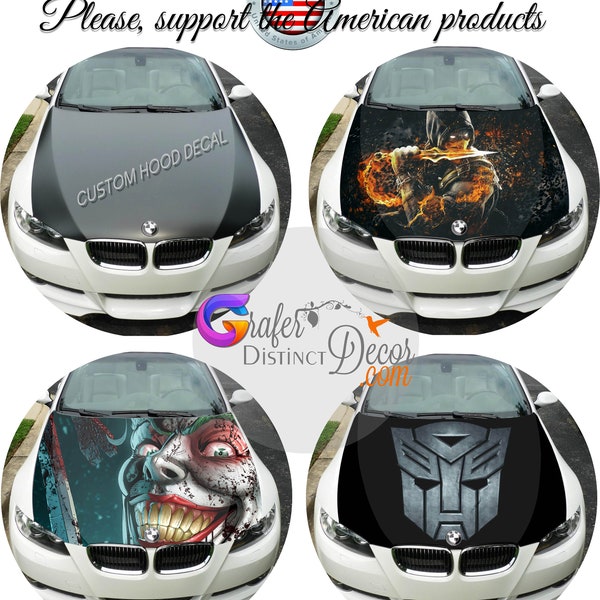 Car Hood Wrap Etsy