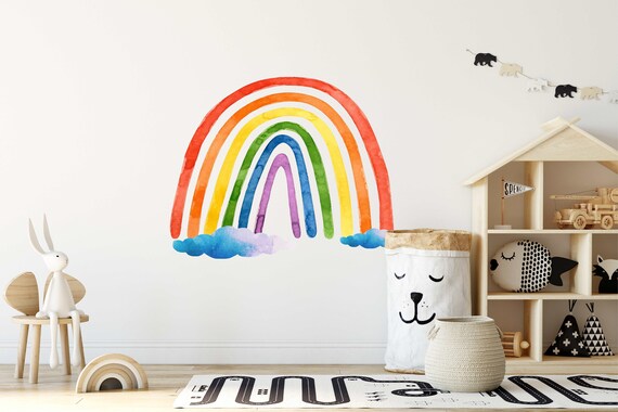 Rainbow decal on sale