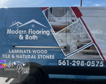 PERSONALIZED Trait VAN WRAPS For Business Boosting, Custom Moving Billboard, Vehicle Graphics Vinyl, Car Wrap