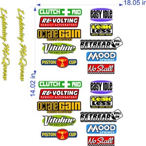 Racing logo decal - Wrap Vinyl Graphics - Lightning McQueen Decals - Business Advertising decal - Truck business graphics