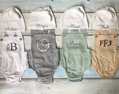 Baby Boy Romper Baby Boy Monogram Gifts Toddler Romper Linen Jumpsuit Baby Boy Coming Home Outfit Custom Baby Outfit
