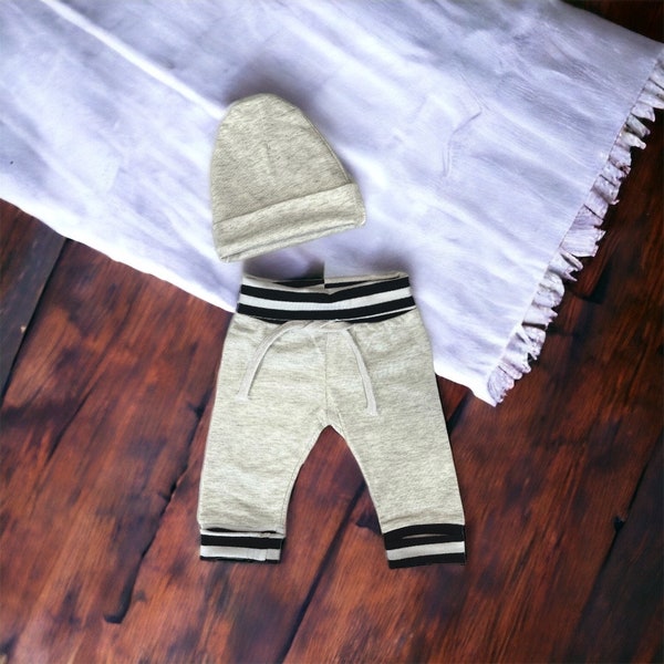 Baby Boy Clothes | Newborn Boy Coming Home Outfit | Infant Boy Coming Home Outfit | Baby Boy Outfit w sweat pants