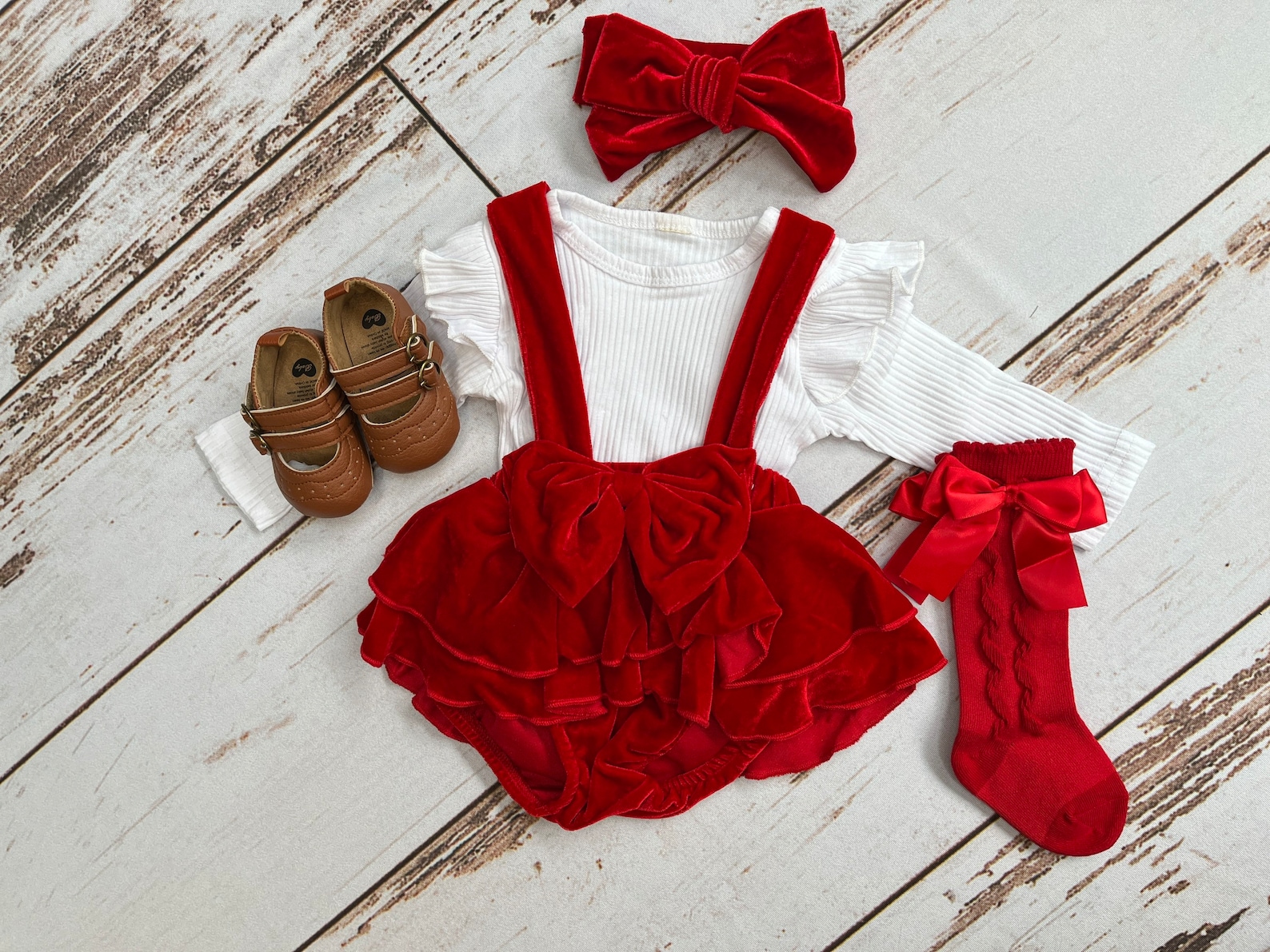 Toddler Girl Outfit Baby Girl Christmas Clothes Toddler Etsy