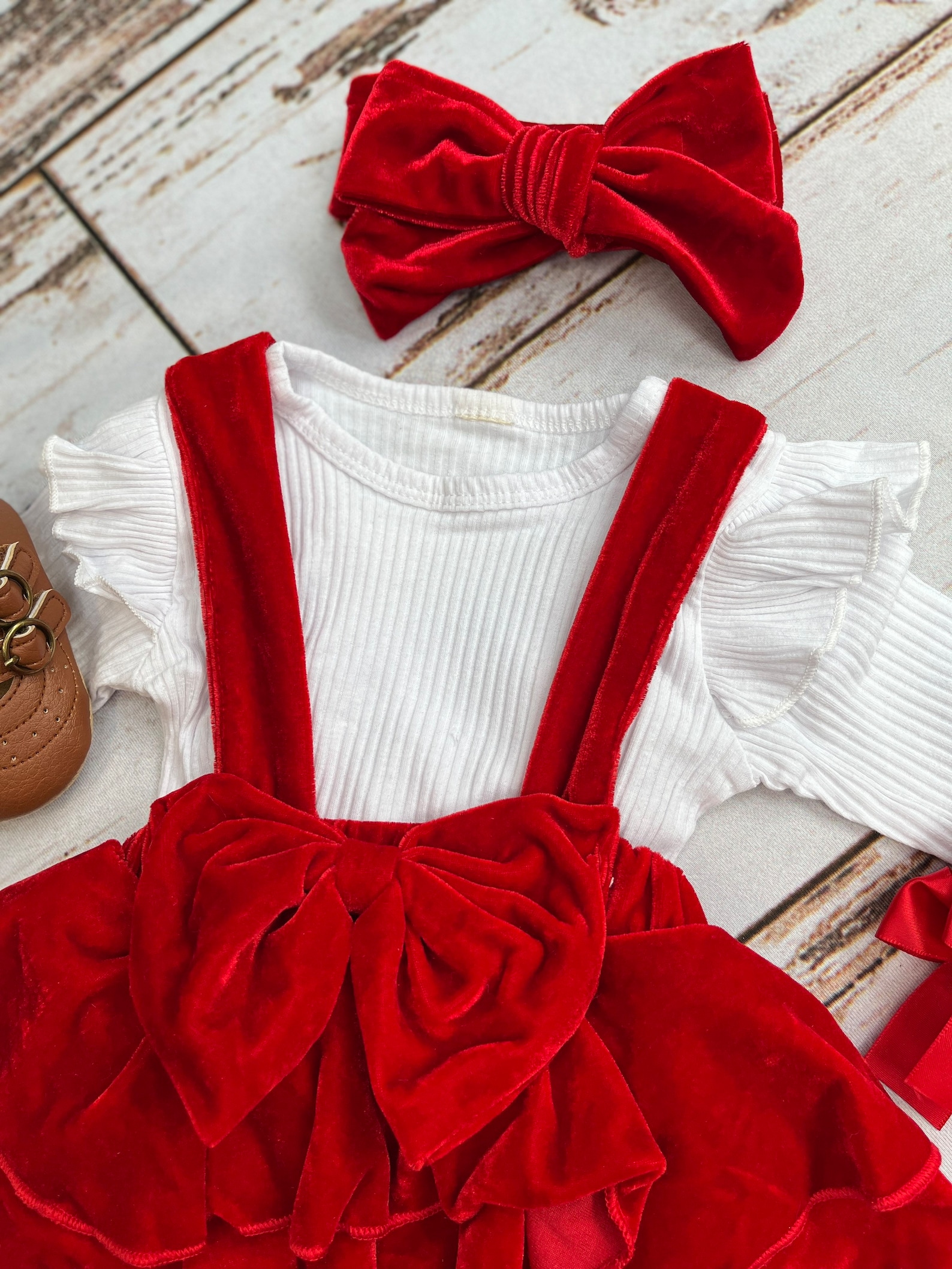 Toddler Girl Outfit Baby Girl Christmas Clothes Toddler Etsy