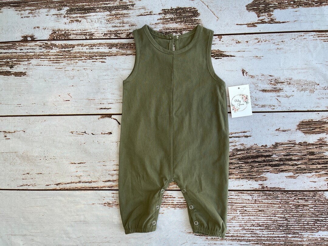 Toddler Boy Clothes Sage Green Baby Boy Clothes for Fall Baby Boy