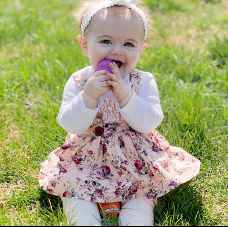 Girl Toddler Easter Dress Baby Easter Outfit Baby Spring Etsy