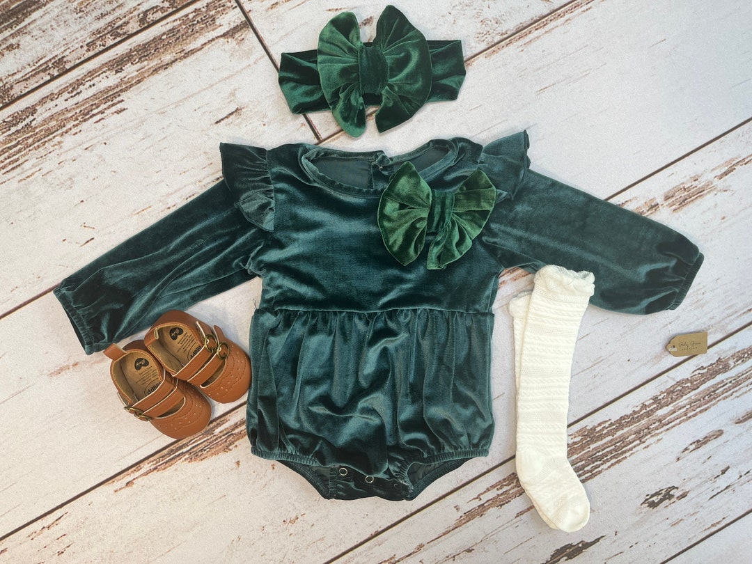 thumbnail image 2 of 3-Pack 'The Baby Who Stole Christmas' Romper Outfits - Newborn & Infant Christmas Sweatshirt Onesies 2 of 10