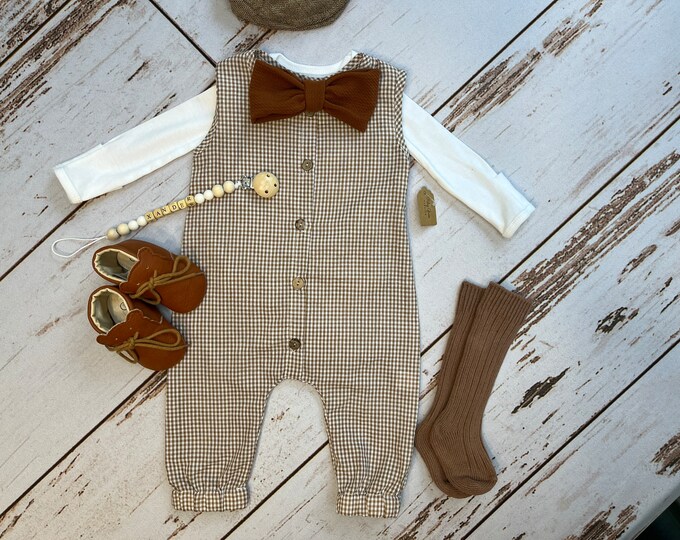 Baby boy thanksgiving outfit Etsy