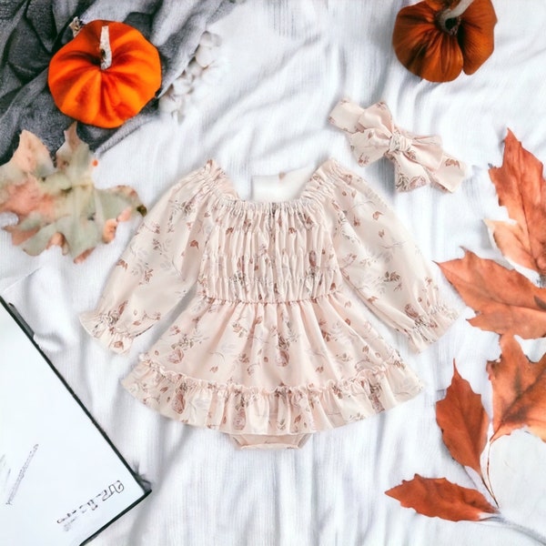 Fall baby girl outfit | baby girl fall dress | toddler fall dress | fall outfit newborn