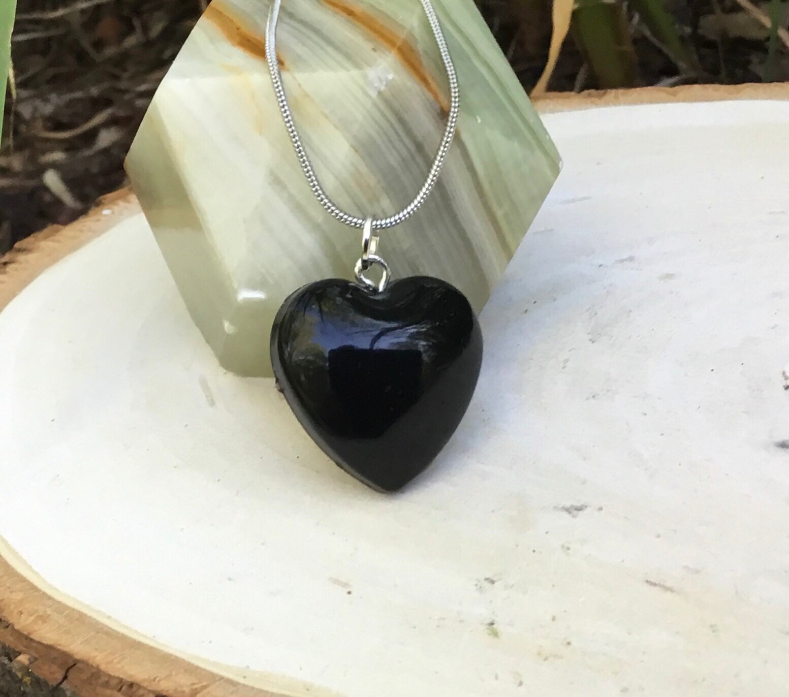Orgonite Necklace-pendant W/shungite 