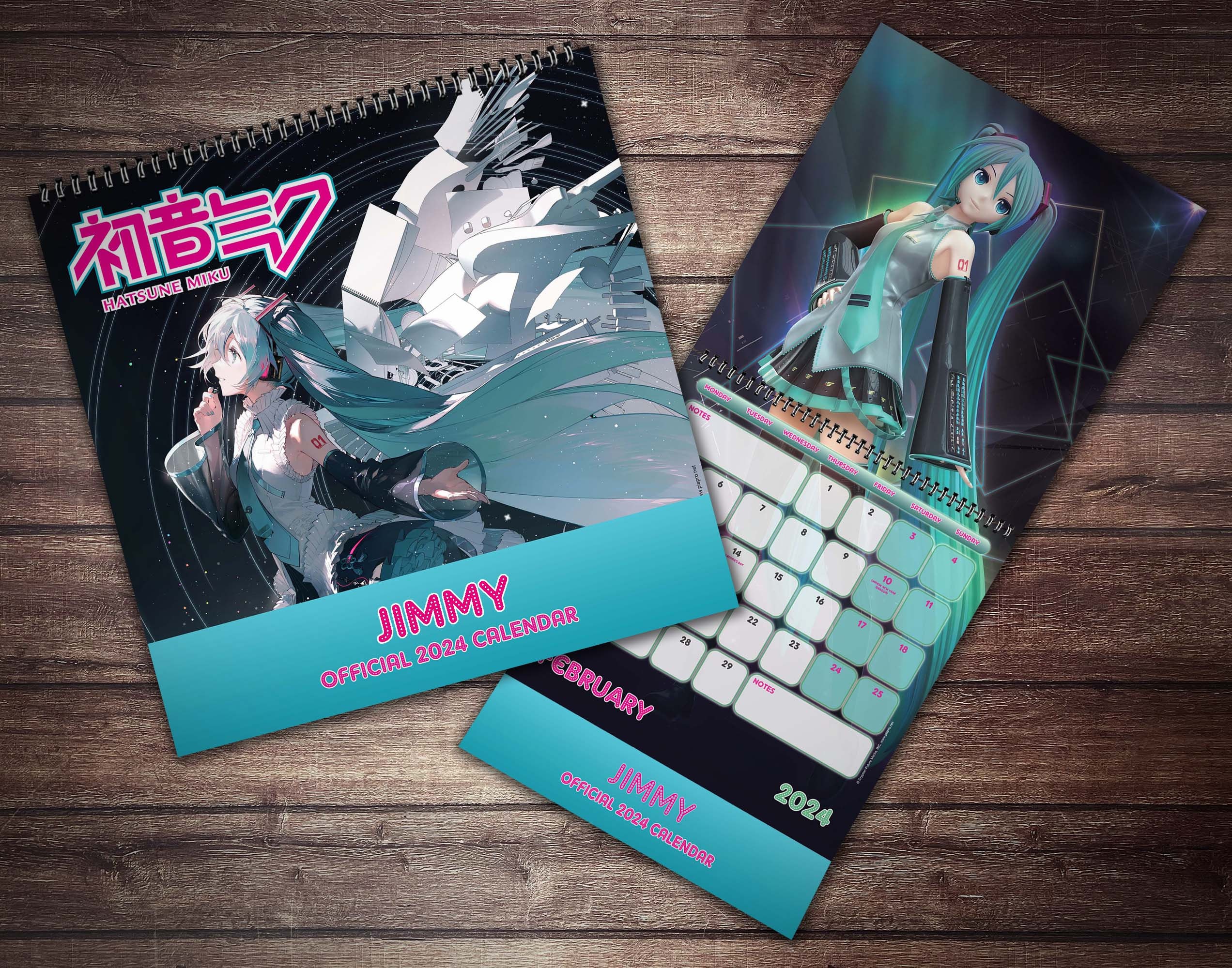 HATSUNE MIKU 2023 WALL CALENDAR