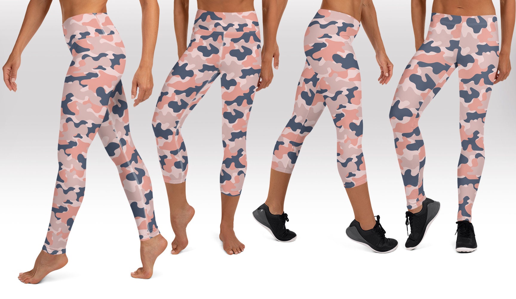 Camo Leggings for Women Summer, Pink Camo Pants, Mothers Day Gift