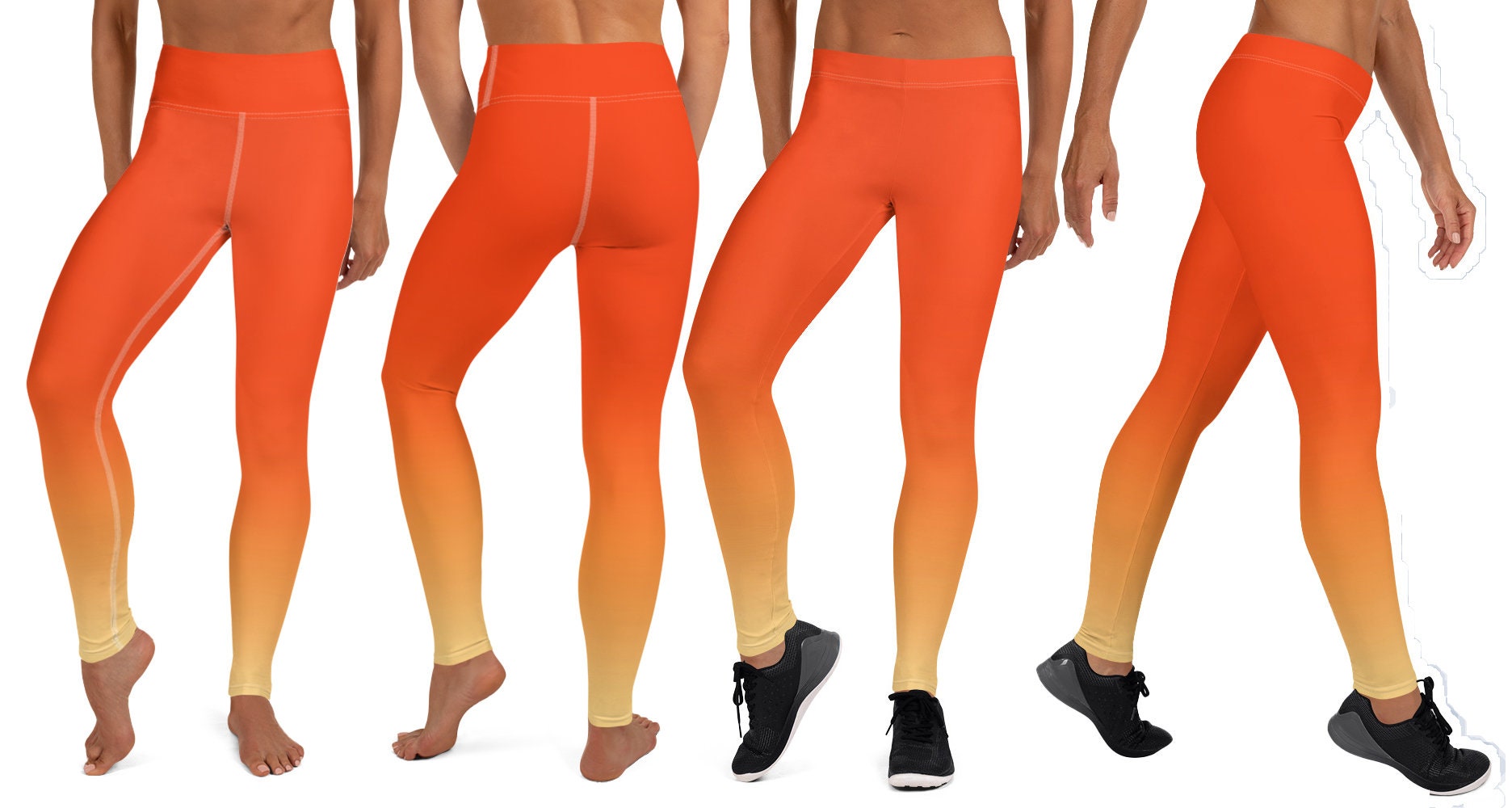 Tangerine Workout Capris