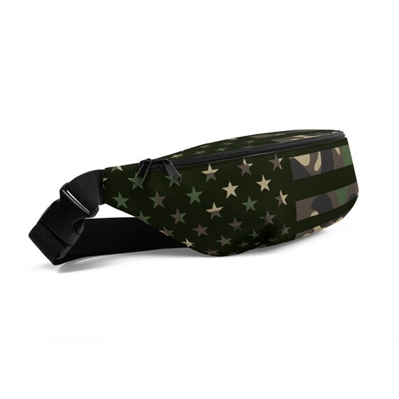Camo Flag Fanny Pack Hip Bag Belt Bag Fanny Pack for Men Unisex Waist Bag Gift for Her Gift for Him Etsy Ireland