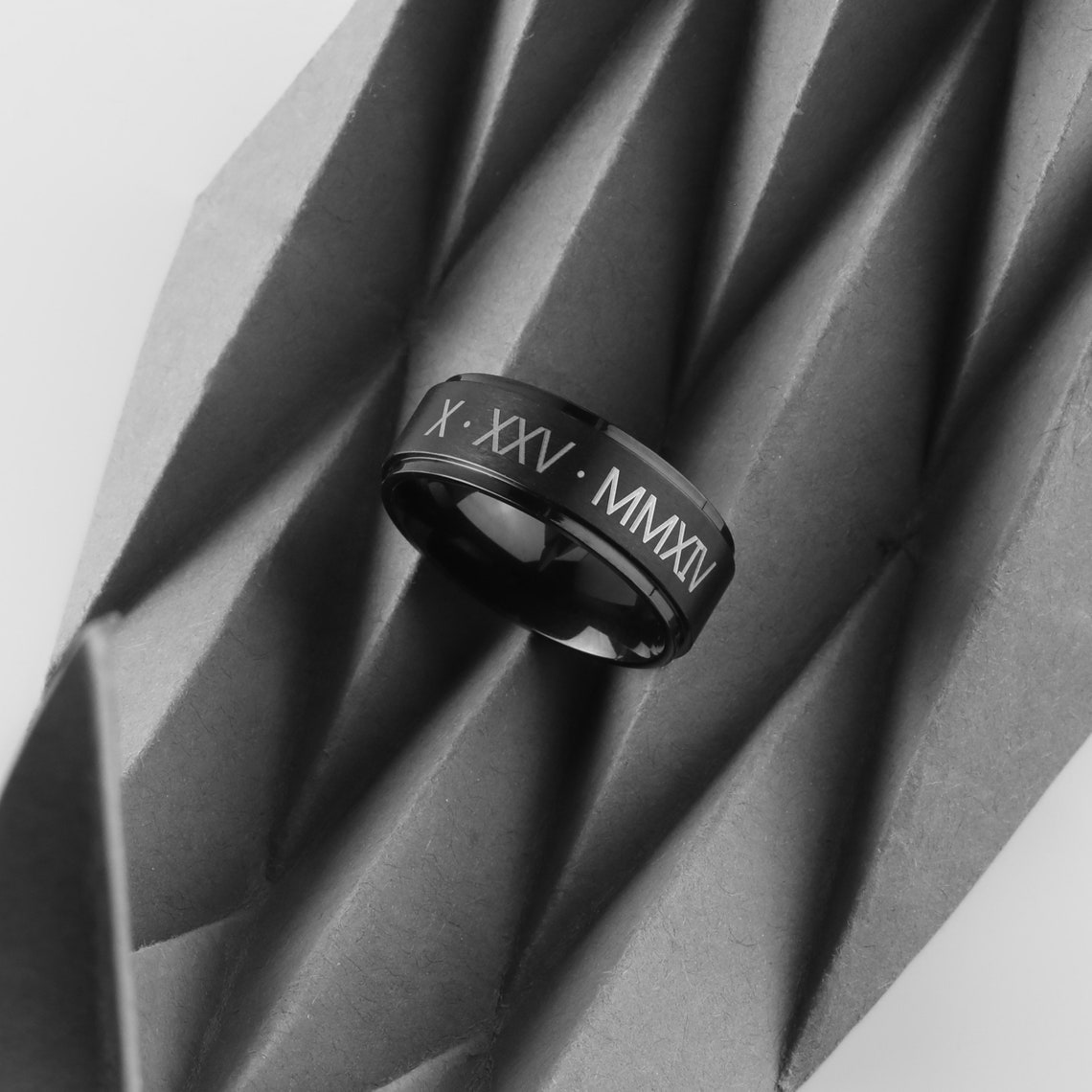 Boyfriend Gift Mens Ring Mens Promise Ring Anniversary Gift Etsy