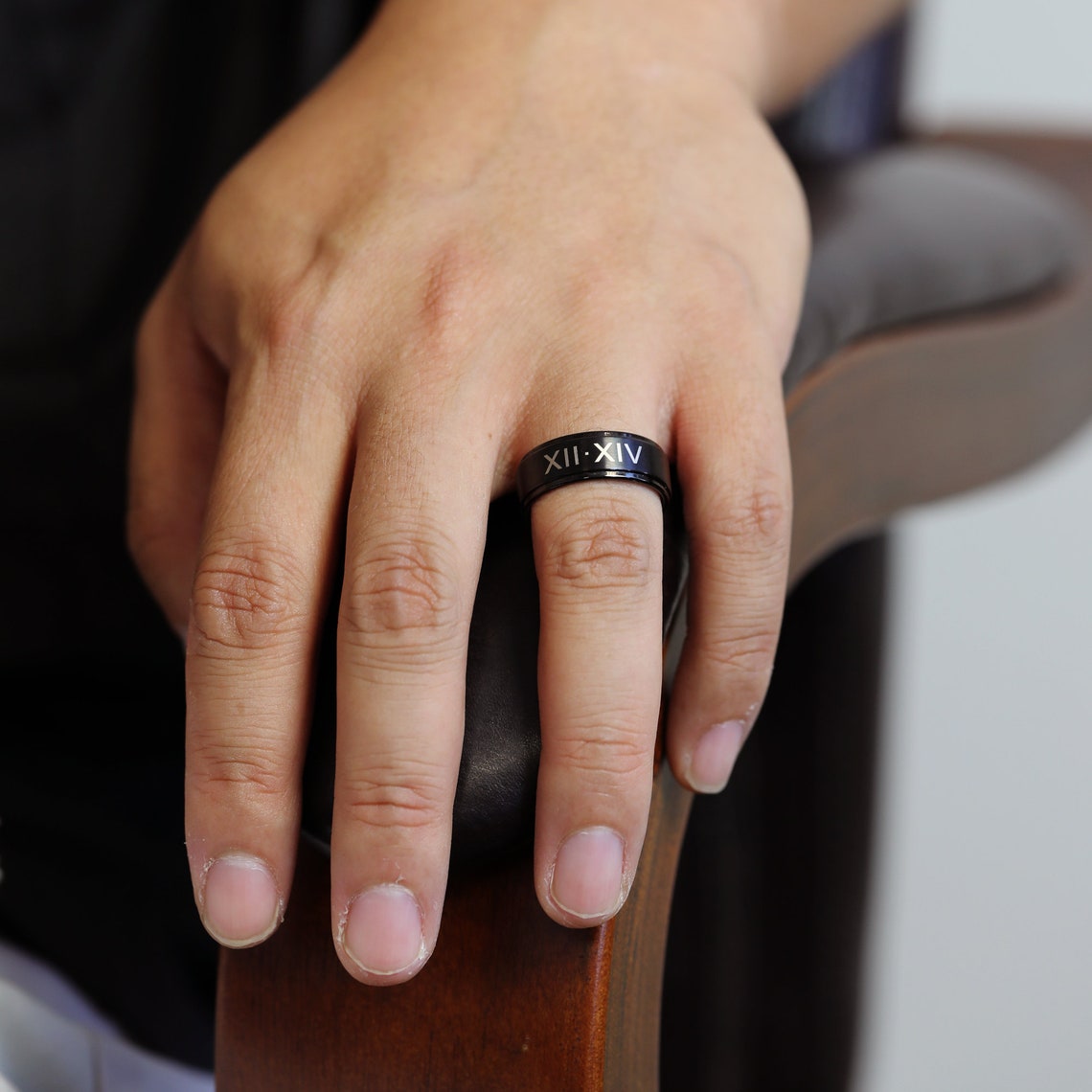 Boyfriend Gift Mens Ring Mens Promise Ring Anniversary Gift Etsy