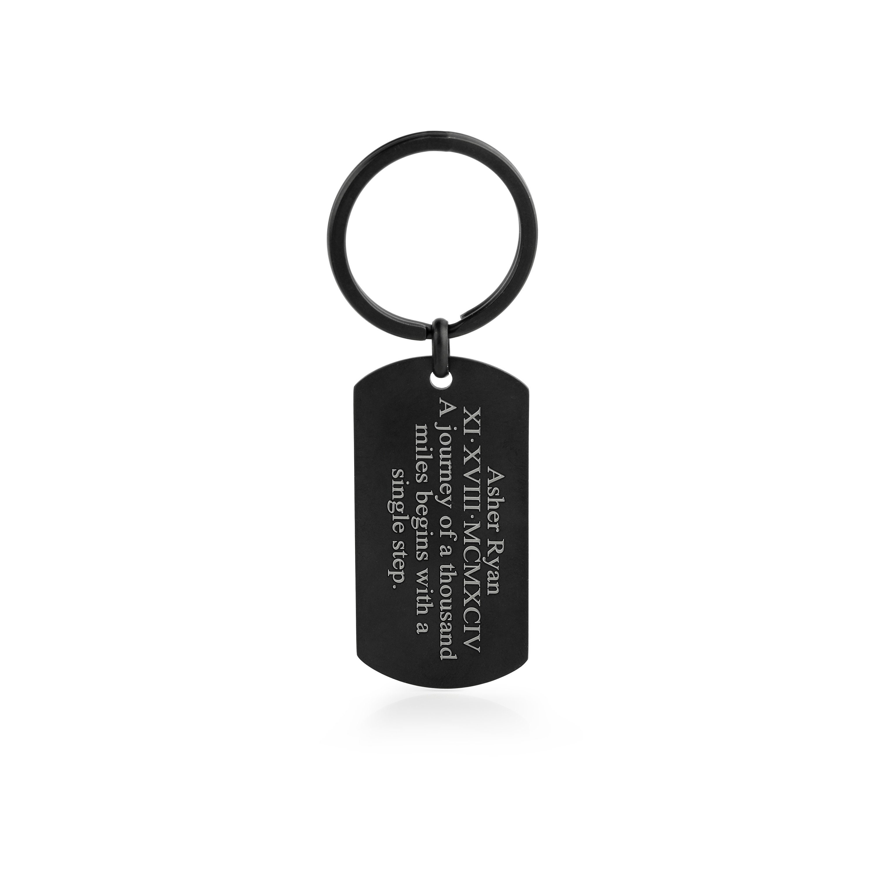 Custom Keychain for Boyfriend Anniversary Husband Personalized Etsy