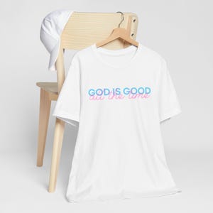God is Good Unisex Tee, Inspirational Christian T-Shirt, Faith-Based Apparel, Everyday Wear, No Drama Lifestyle, Bella Canvas Tee